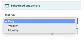 Scheduled snapshot 1